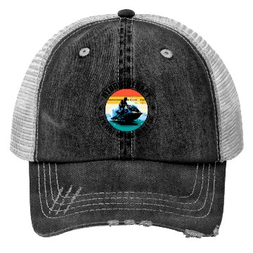 Discover Jet Ski Hydrotherapy Ocean Adventure Watersports Trucker Hats