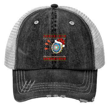 Discover Archery Player Christmas Trucker Hats