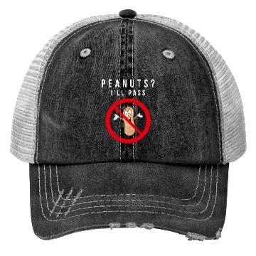 Discover No Peanuts Allowed Trucker Hats