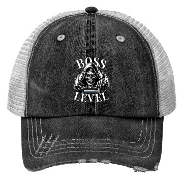 Discover Boss Level Trucker Hats