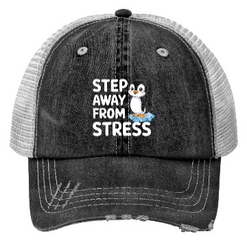 Discover Mindfulness: Step Away from Stress Trucker Hats