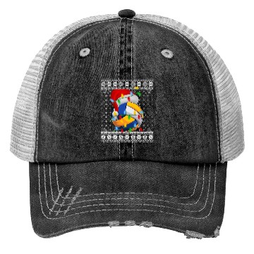 Discover Volleyball Christmas Trucker Hats