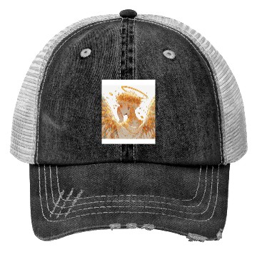 Discover Celestial Embrace Trucker Hats