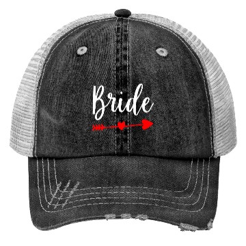 Discover Bride Wedding Engagement Bachelorette Party Trucker Hats
