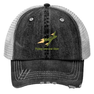 Discover Flying Low and Slow Bush Pilot Trucker Hats