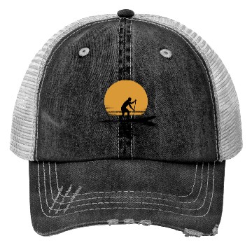 Discover Stand Up Paddle Leisure Vacation Trucker Hats