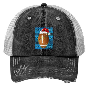 Discover Rugby Christmas Lights Trucker Hats