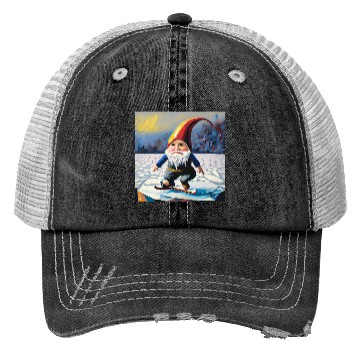 Discover Walking on ice Trucker Hats