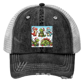 Discover Dinosaurus Christmas , gifts Trucker Hats