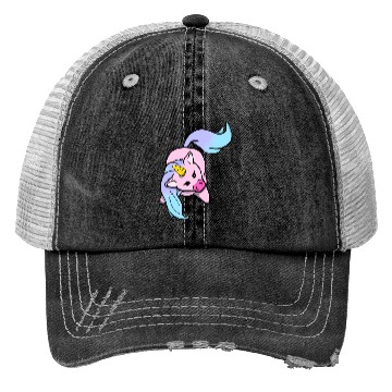 Discover Chibi Unicorn Trucker Hats