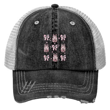 Discover Christmas Coquette Bow, Merry Christmas Trucker Hats