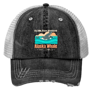 Discover Big Tails, Bigger Adventures – Whale Watching Trucker Hats