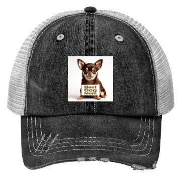 Discover #2/Chihuahua/Best dog Mom Trucker Hats