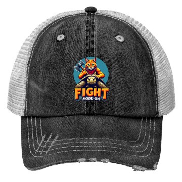 Discover Battle Buddies: Fight Mode ON Trucker Hats