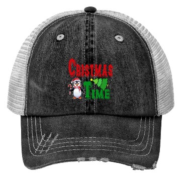 Discover CHRISTMAS TIME Trucker Hats
