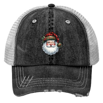 Discover Don t Stop Believin, Santa Christmas Trucker Hats