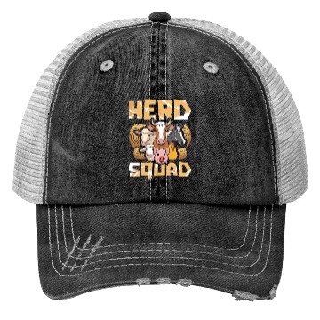 Discover Livestock Farmer Squad Trucker Hats