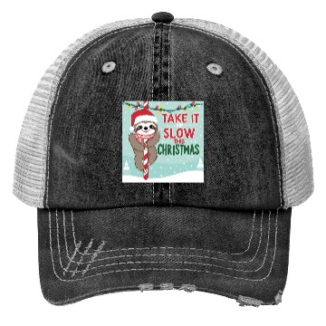 Discover Sloath christmas time for family Trucker Hats