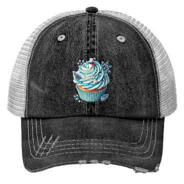 Discover Christmas ice cream, Merry Christmas Trucker Hats