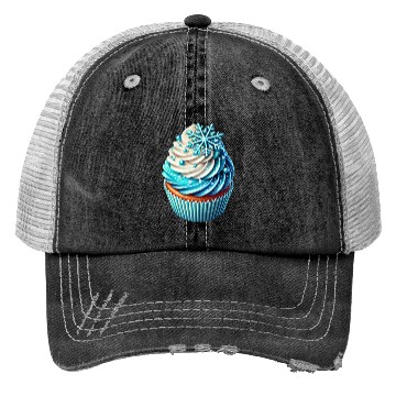 Discover Christmas ice cream, Merry Christmas Trucker Hats
