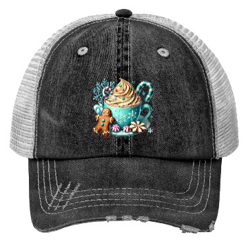 Discover Christmas ice cream, Coquette Chistmas Trucker Hats