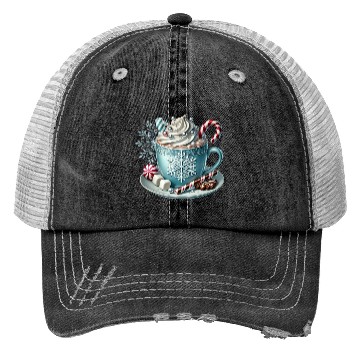 Discover Christmas ice cream, Coquette Chistmas Trucker Hats