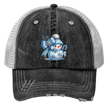 Discover Snowman Christmas, Cute Christmas Trucker Hats