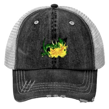 Discover Green Dragon Trucker Hats