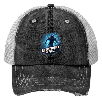 Discover Energy Surge angry runner Trucker Hats