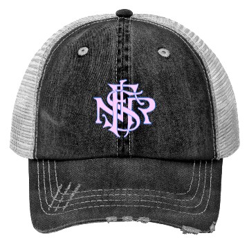 Discover Our Lady of the Rosary of Fátima - NSRF monogram Trucker Hats