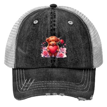 Discover Valentines Day, Valentine Retro Trucker Hats
