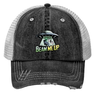 Discover Alien Adventures and Space Fun Trucker Hats