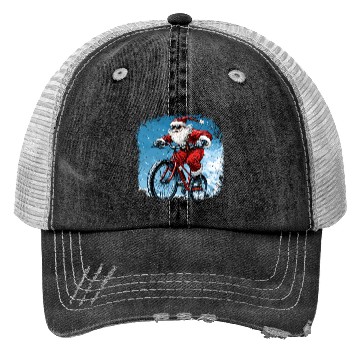 Discover Biker Christmas Trucker Hats