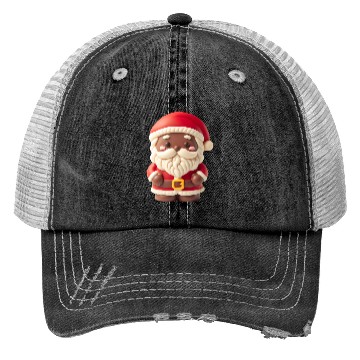 Discover Santa Claus Christmas Chocolate ChocoClaus Trucker Hats