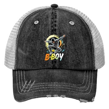 Discover B-Boy Breakdance Breakdancer Urban Hip Hop Trucker Hats