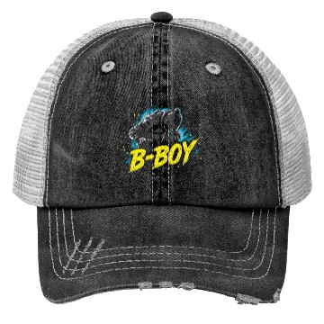 Discover B-Boy Breakdance Breakdancer Urban Hip Hop Trucker Hats