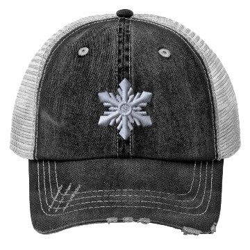 Discover Snowflake embroidered Trucker Hats
