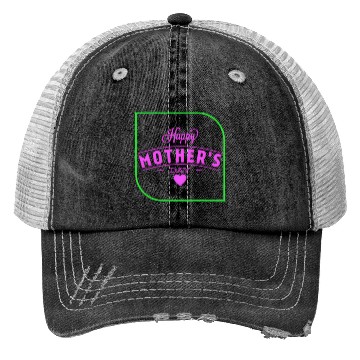 Discover Vibrant Mother's Day Greeting Trucker Hats