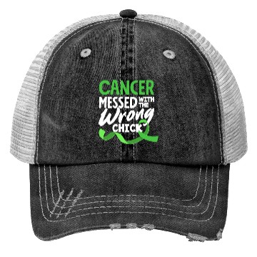 Discover Non-Hodgkin Lymphoma Awareness Wrong Chick Trucker Hats
