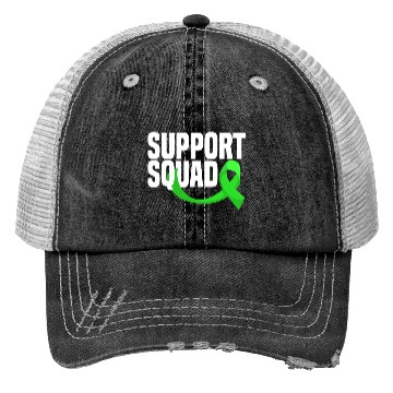 Discover Non-Hodgkin Lymphoma Awareness Support Squad Trucker Hats