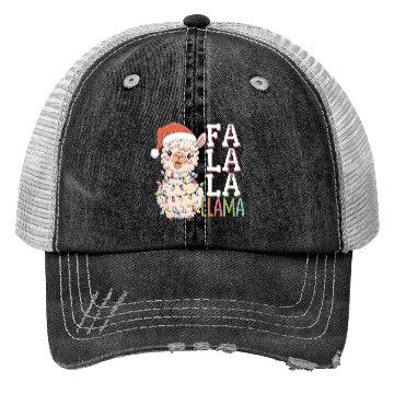 Discover Fa La La Llama Trucker Hats