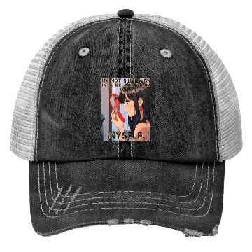 Discover Not Single In Relationship with Myself Valentines Trucker Hats