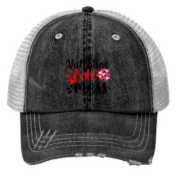 Discover Valentine Cute Mess Trucker Hats