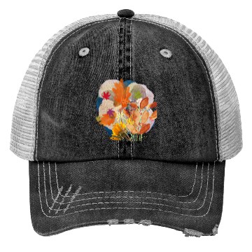 Discover Laves and Flower Use for All Over Print for Ladies Trucker Hats