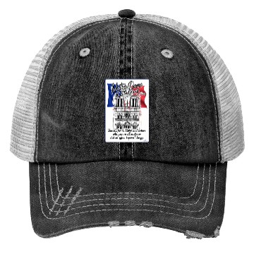 Discover Cathedral Famous for its Gothic architecture Trucker Hats