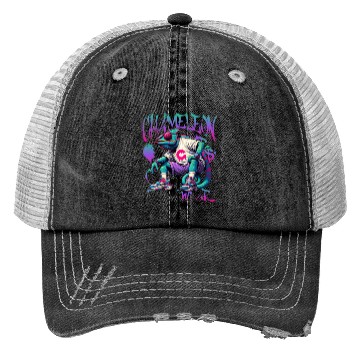Discover Urban Chameleon Design Trucker Hats