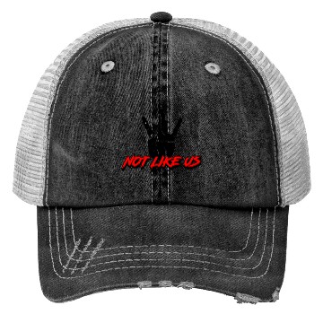 Discover Not Like Us Trucker Hats