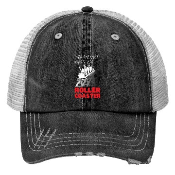 Discover My Heart Beats for Roller Coaster Trucker Hats