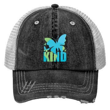 Discover Butterfly Floral Vacation Nature Lover Trucker Hats