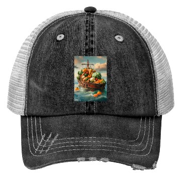 Discover Harvest High Seas Trucker Hats